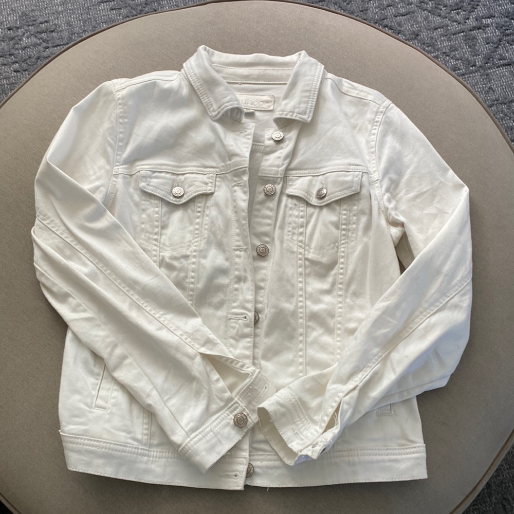 White Jean Jacket